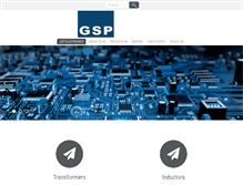 Tablet Screenshot of gspelectronics.com